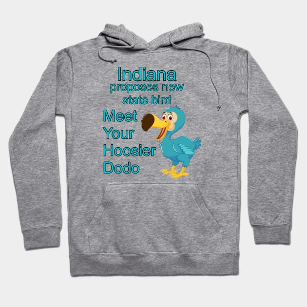 Hoosier Dodo Hoodie by Kleiertees